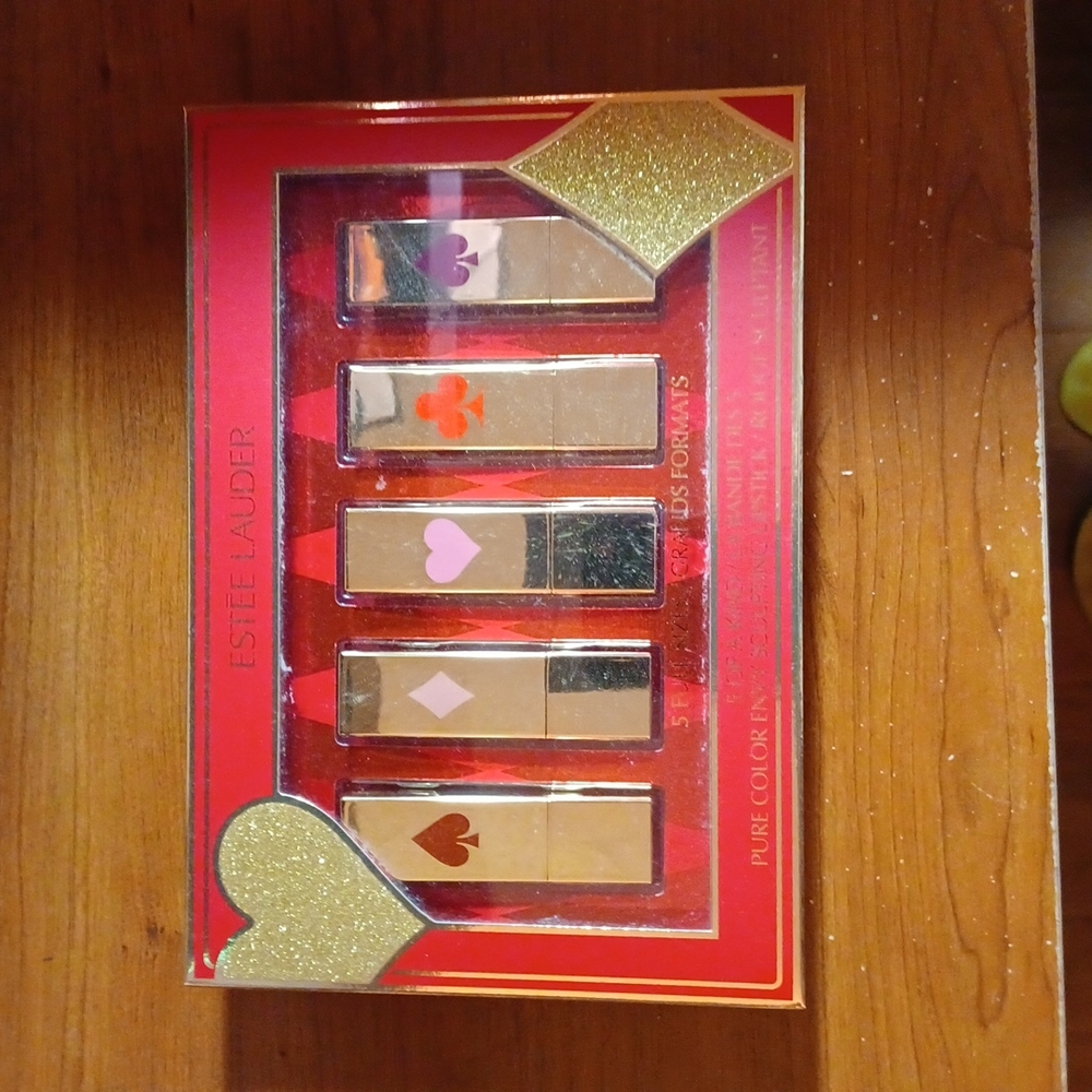 Estee Lauder Holiday Lipstick Set of 5